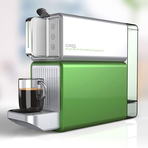 西诺胶囊式咖啡机产品设计